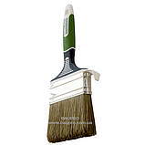 Пензель COLOR EXPERT флейцевий 80 мм*19 мм, 3-К ручка Gold, фото 2