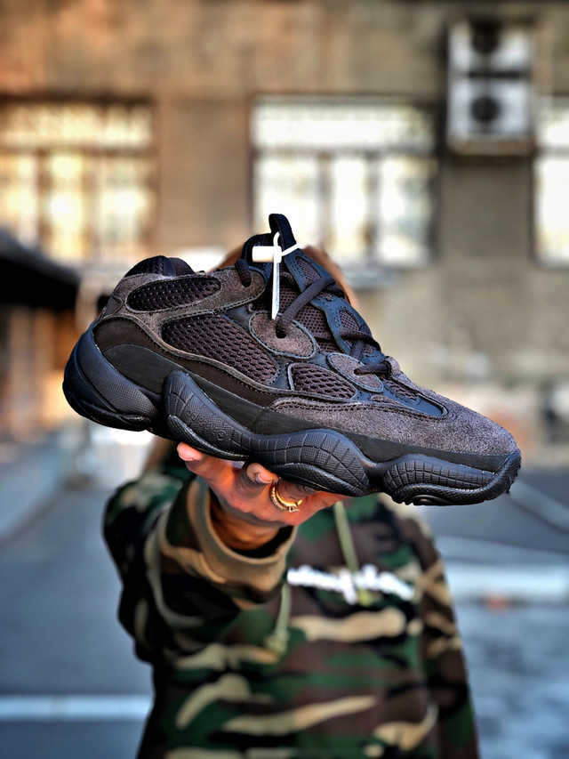Женские кроссовки Adidas YEEZY 500 Utility Black