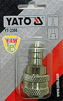Швидкознімний накінечник шлангу до Ø = 1/2 " YT-2398
