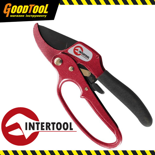 Секатор 200 мм INTERTOOL FT-1005