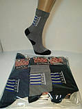 Шкарпетки підліткові чоловічі, спорт стрейч 19-21 р. (12 пар!) (Демісезонні) Варос, фото 3