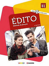 Édito B1 Livre avec CD audio et DVD / Підручник