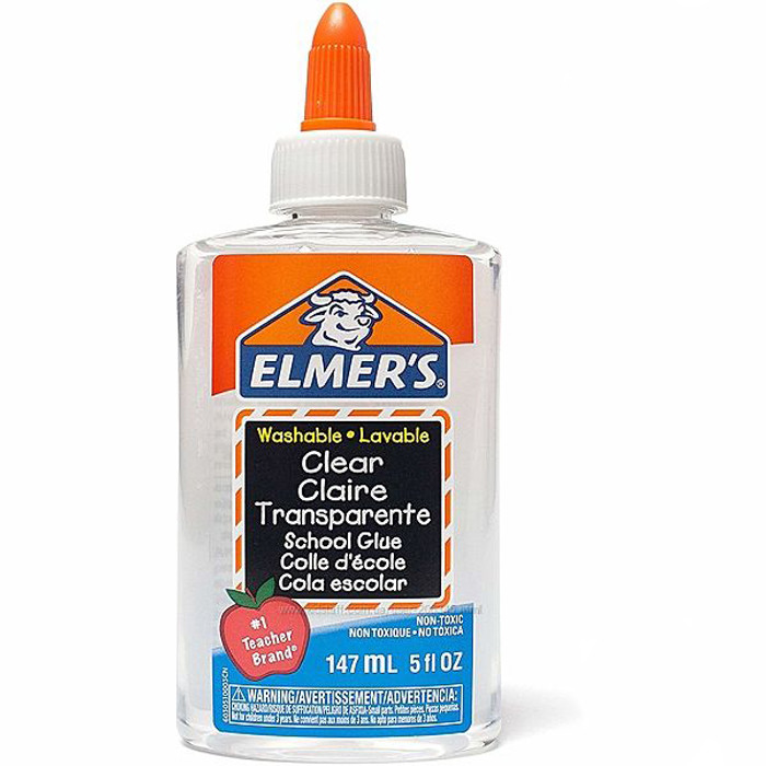 Клей для слаймов Elmer's School Glue Прозрачный 147 мл: продажа, цена в ...