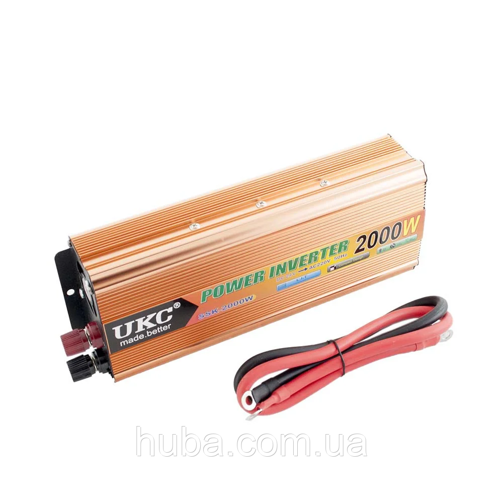 Перетворювач інвертор AC/DC SSK 12v-2220v 2000w
