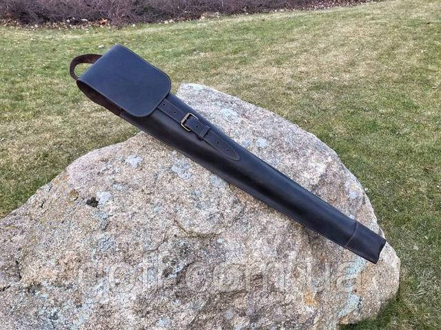 Чехол из кожи для шампуров Кожаный чехол под шампуры