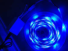 LED стрічка світлодіодна Strip 2835 RGB комплект з пультом, фото 4