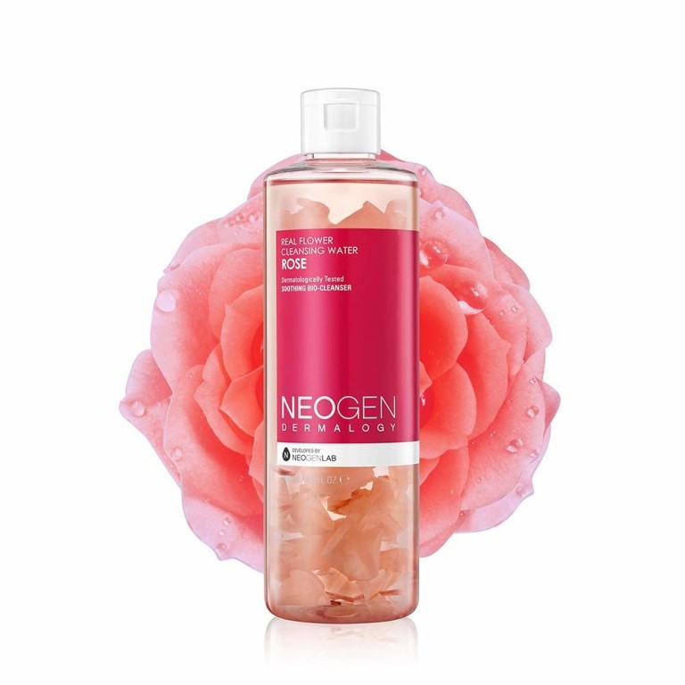 Очисна вода з пелюстками троянди Neogen Dermalogy Real Flower Cleansing Water Rose 300 мл