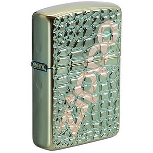 Запальничка Zippo 29525 Alligator зелена 29525