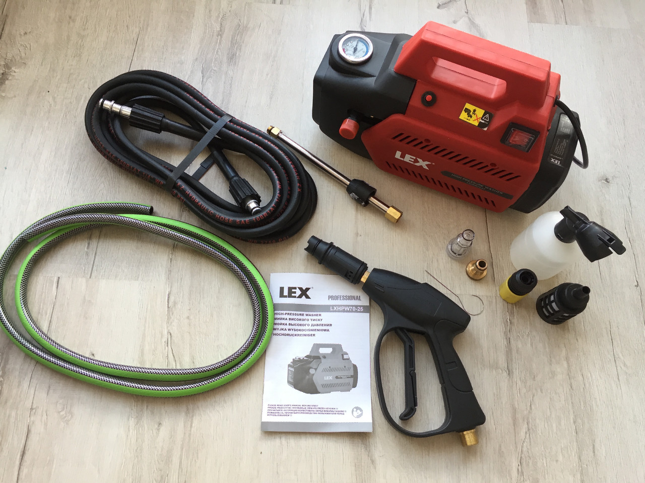 Мийка високого тиску LEX LXHPW70-25 - 2500W