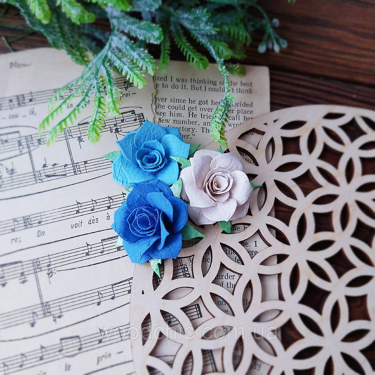 Набір Паперові троянди 106, фото 1