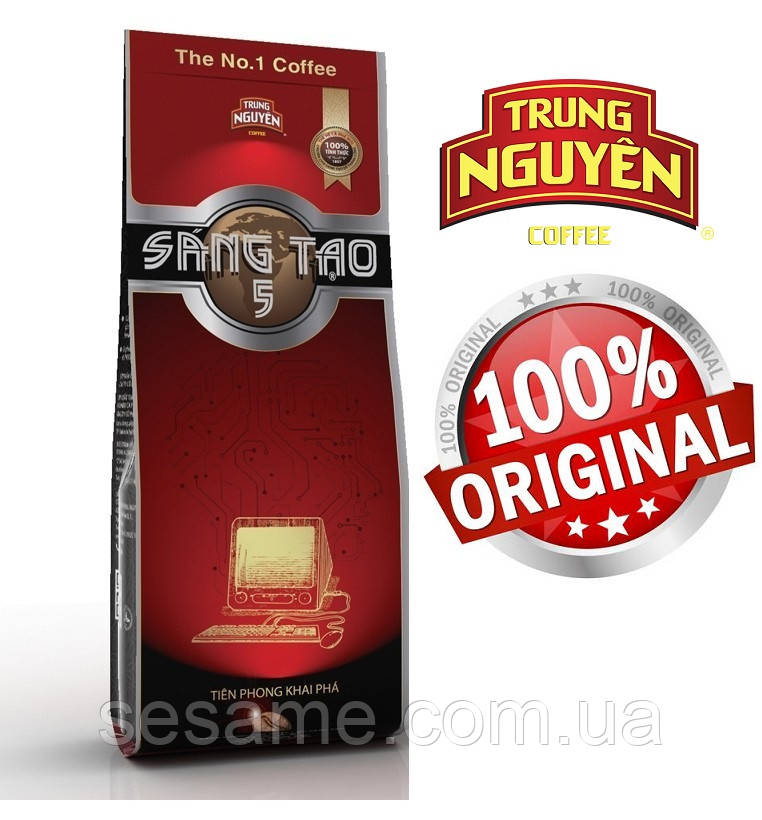 Вьетнамский кофе Sang Tao №5 Trung Nguen 340г натуральный молотый кофе - фото 1 - id-p599044783