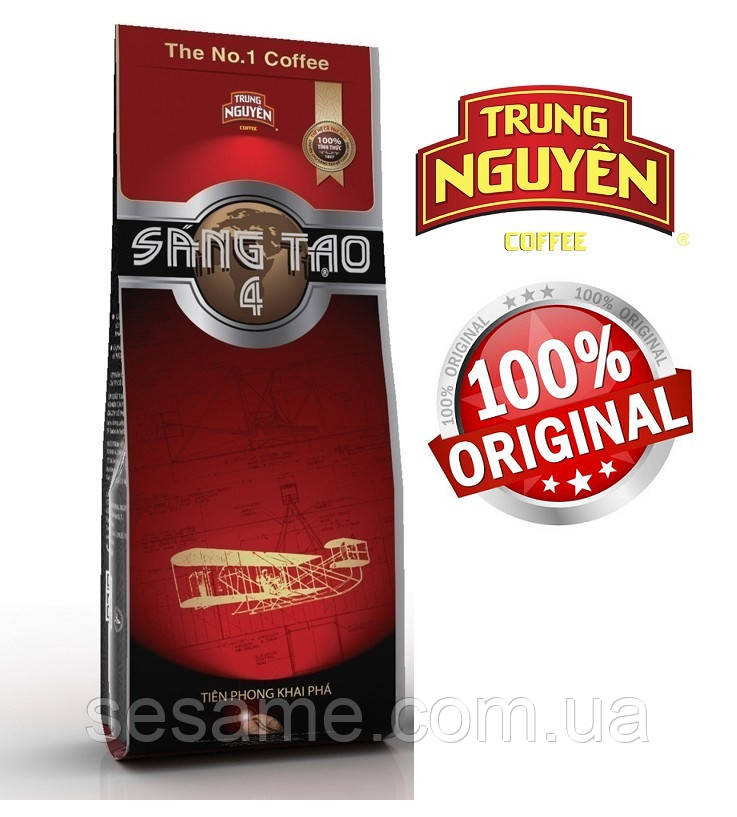 Вьетнамский кофе молотый Sang Tao №4 Trung Nguen 340г - фото 1 - id-p599024954