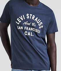Чоловіча футболка Levis® Classic Graphic Tee - Dress Blues (M)