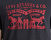 Чоловіча футболка Levis® Classic Graphic Tee - Black Heritagtage Logo, фото 2