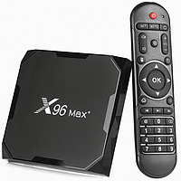 Приставка X96 Max Plus | 4/64 GB | Amlogic S905X3 | Android TV Box