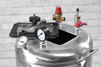 АВТОКЛАВ ПОБУТОВОЇ ВОГНЕВОЇ "ГУД 24" (НЕРЖАВІЙКА)