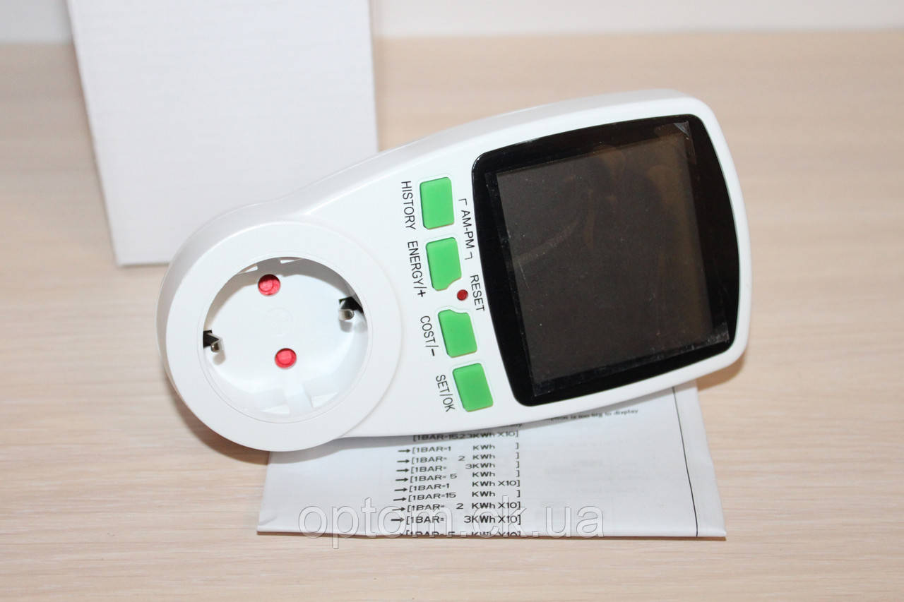 Цифровий ватметр 220V new