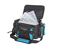 Сумка спиннинговая Flagman Lure Bag с 4 коробками 41x25x20см Лучшая сумка для снастей!