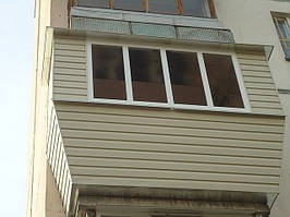 Обшивка балкона фото