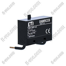 Обмежувач перенапруги ETI BAMRCE6, Art:4642703, 130-250ACV