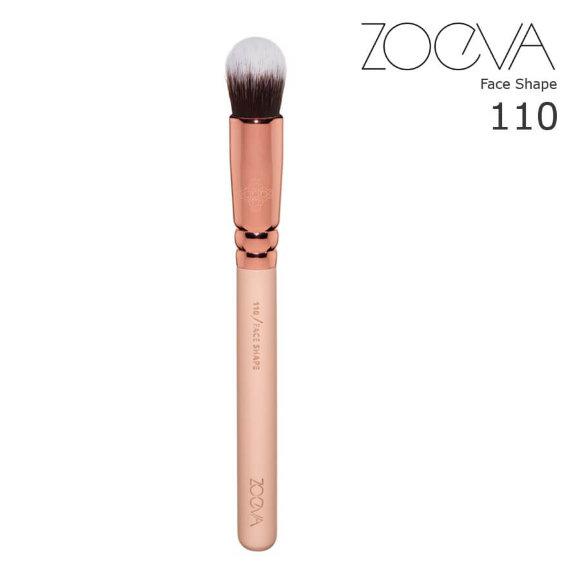 Кисть Zoeva 110 для контурування (тон, основа) Golden Rose
