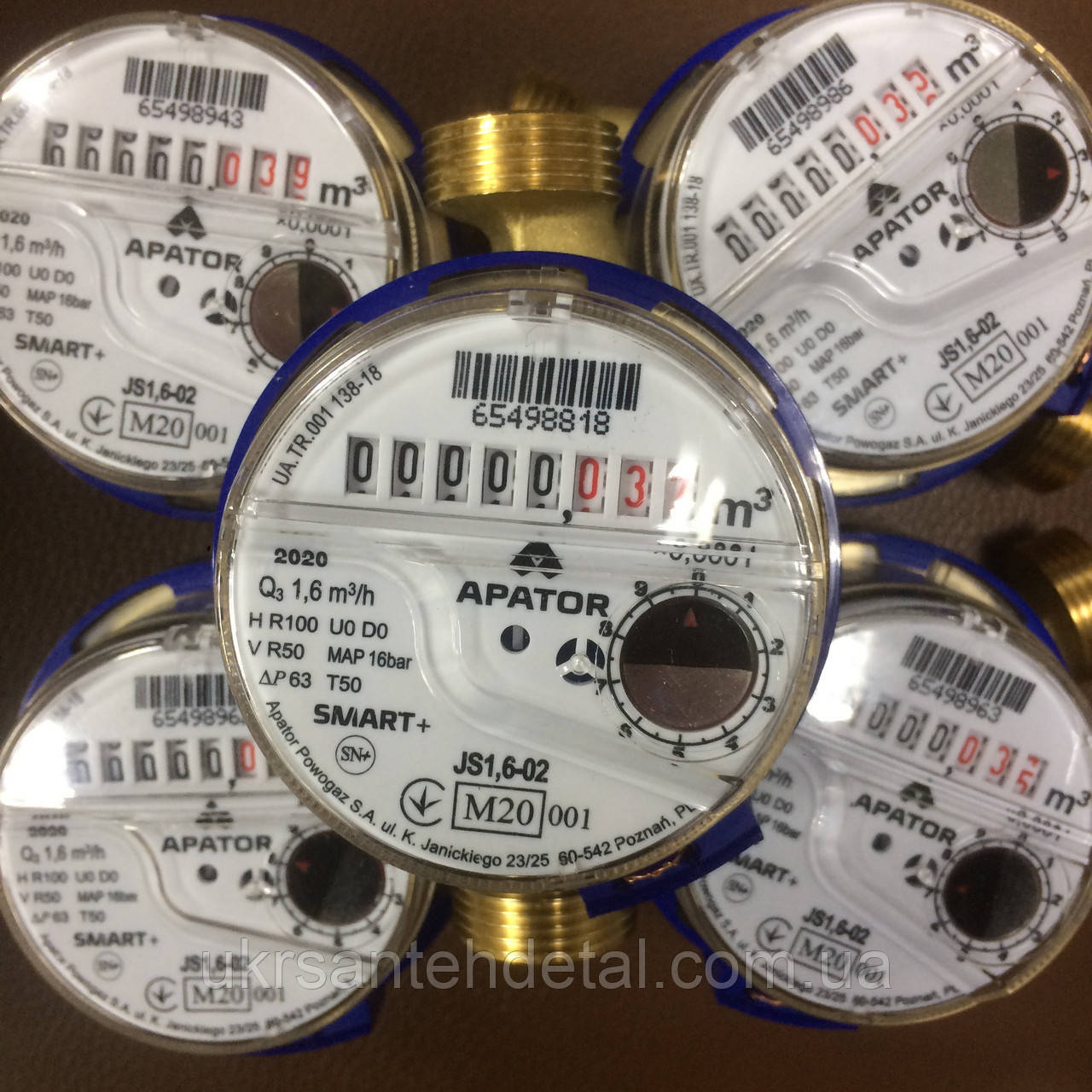 Лічильник холодної води Powogaz smart js 1,6 (Польща)