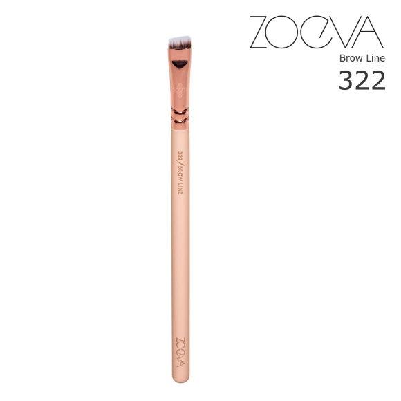 Кисть для брів Zoeva 322 Golden Rose