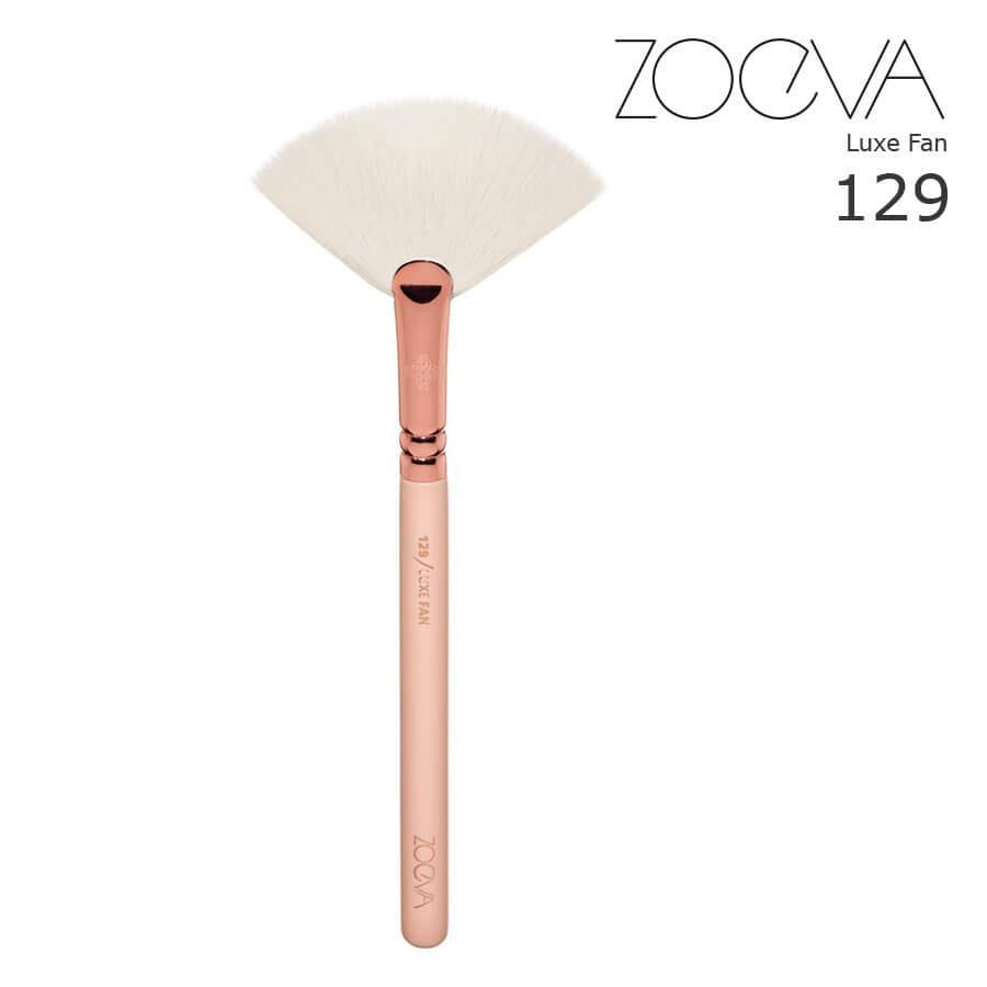 Віялова Кисть Zoeva 129 Golden Rose