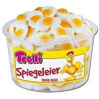 Trolli eggs жевательный мармелад яичница 1200 г