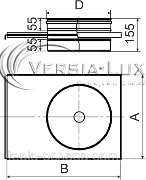 шибер дымохода