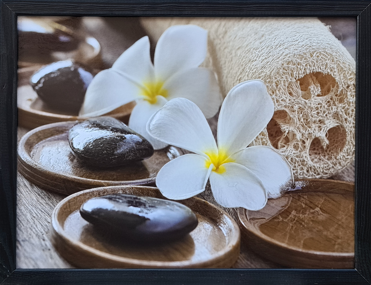 Фотокартина у дерев'яній рамі Flower 16 30х40 см POS-3040-173