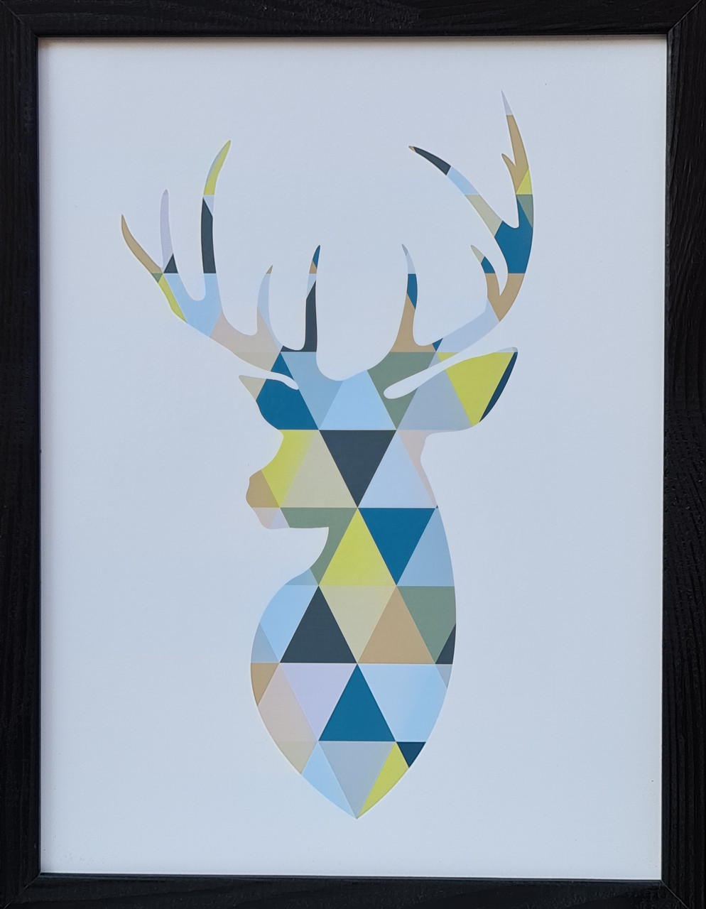 Фотокартина у дерев'яній рамі "Deer 2", 30х40 см, POS-3040-185