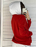 Модная женская кенгурушка толстовка, фото 4