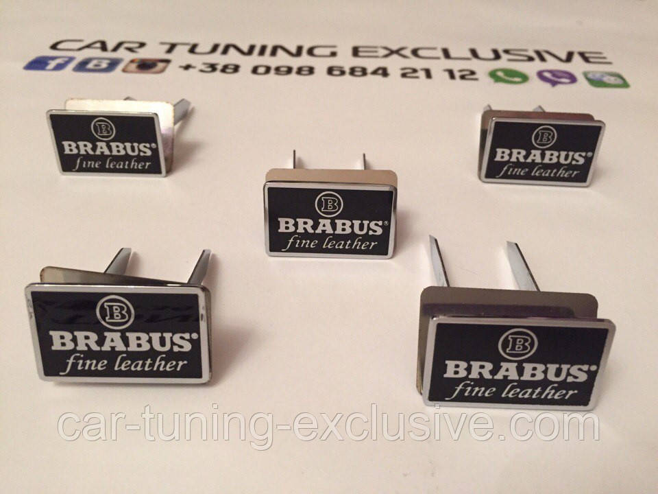 BRABUS emblems interior seats for Mercedes A-class W177