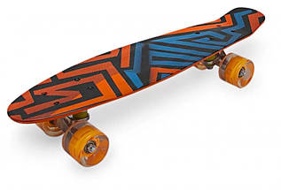 Пенніборд дитячий Maraton Alfa підсвітка коліс, фото 2