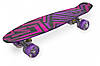 Пенніборд дитячий Maraton Alfa підсвітка коліс, фото 8