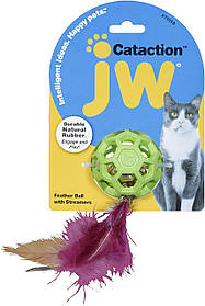 Іграшка для кота JW Pet Company Cataction Feather Ball with Bell