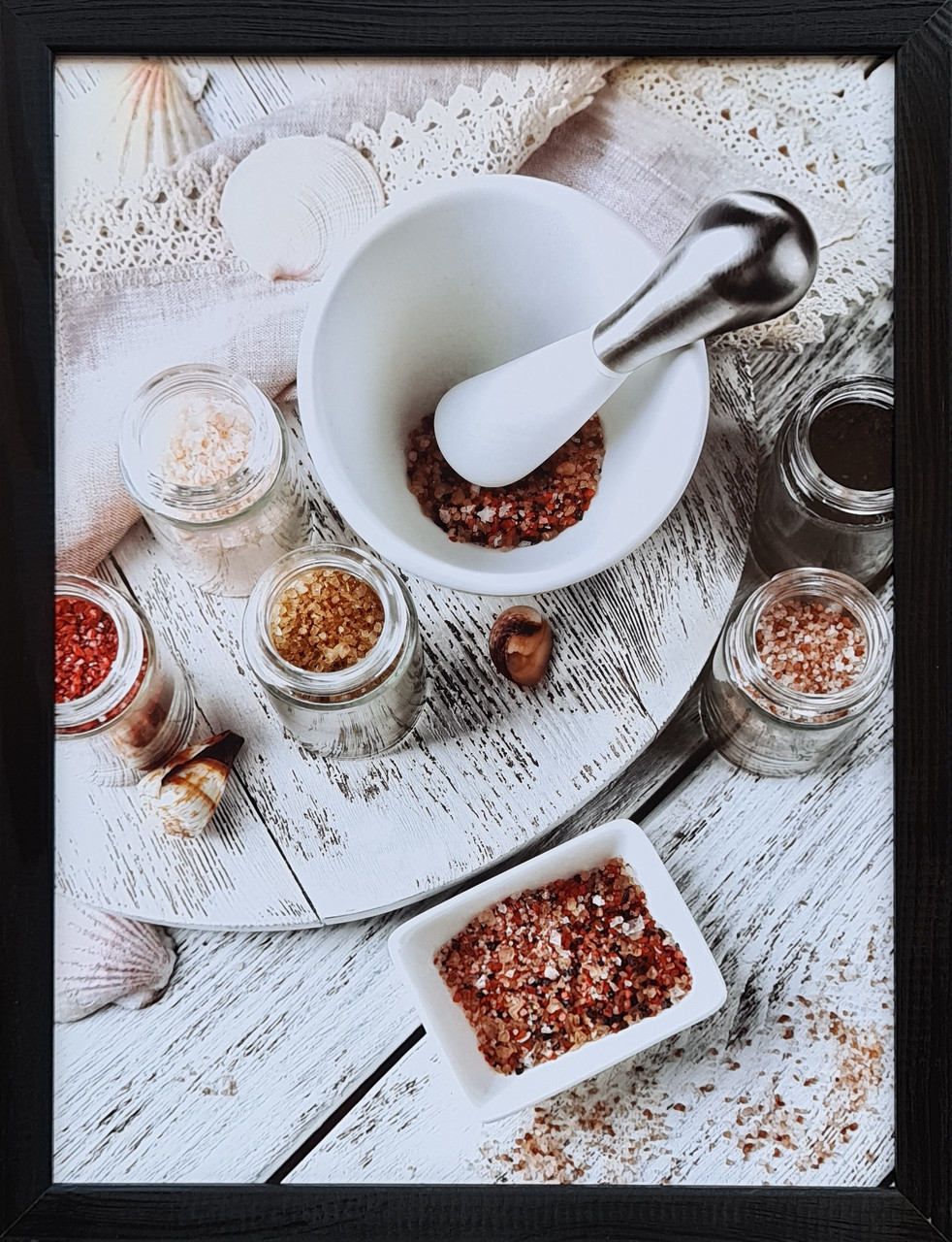Фотокартина у дерев'яній рамі Spices 11 30х40 см POS-3040-157