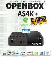 Спутниковый ресивер Openbox AS4K+