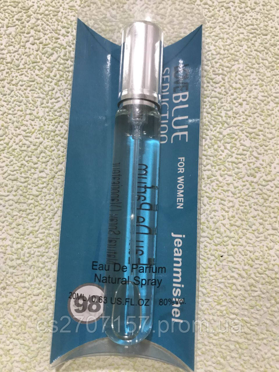 Жіночий парфум ручка LoveBlue Seduction Jeanmishel 20 мл