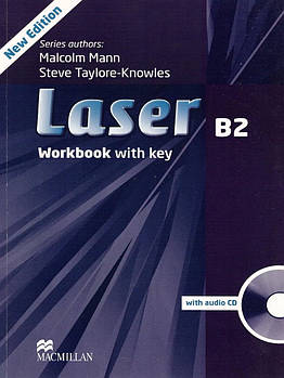 Laser Third Edition B2 : Workbook With Key + Audio CD