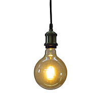 Светодиодная винтажная лампа Filament 6w E27 Rustic Globe-6 Horoz Electric