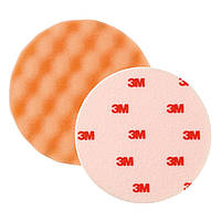 Поролоновый полировальный круг 3M Perfect-It III ø150 мм рельефный оранжевый