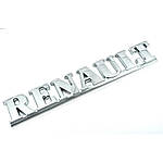 Напис шильдик монограма RENAULT на Renault Clio 2 Symbol 1 Thalia Рено Кліо Сімбол 7700817027 ( 100% передоп