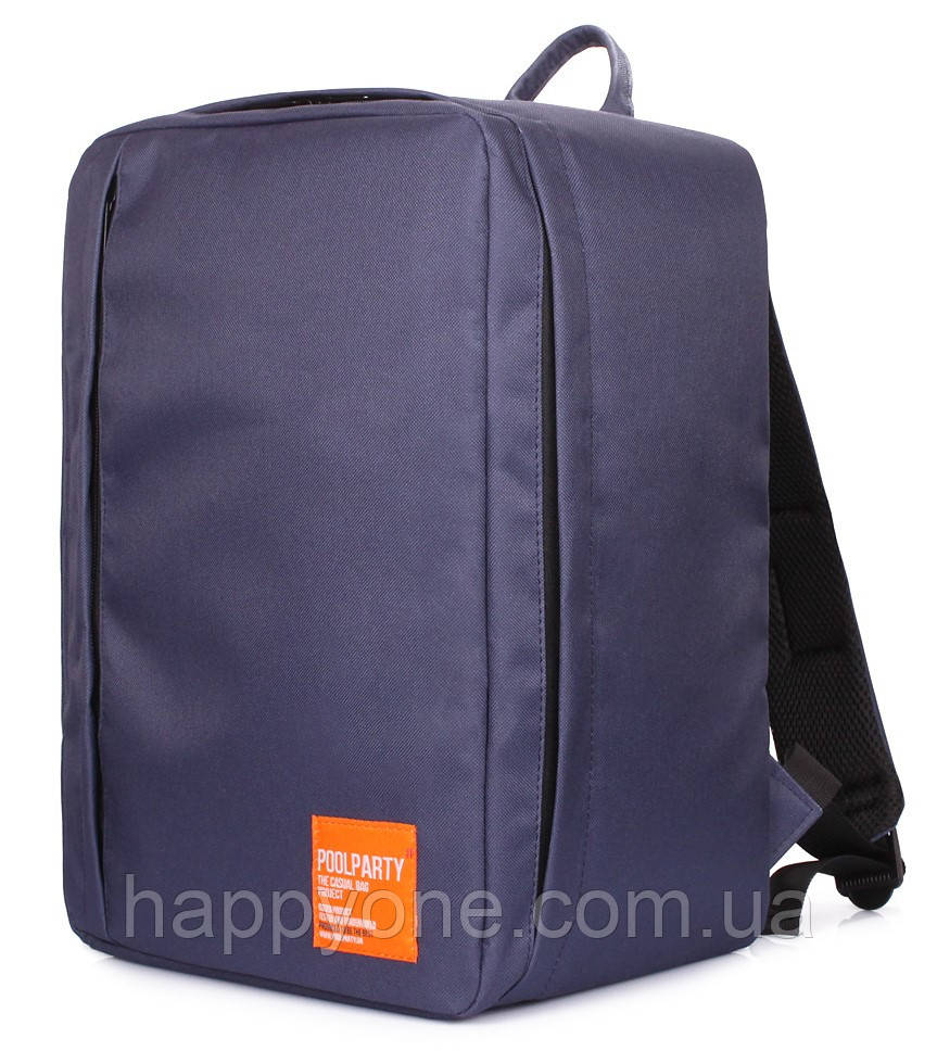 Рюкзак для ручної поклажі PoolParty Airport (темно-синій) - Wizz Air / МАУ