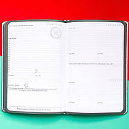 Мотивувальний планер щоденник "My perfect day" сріблястий (російський язичок), фото 4