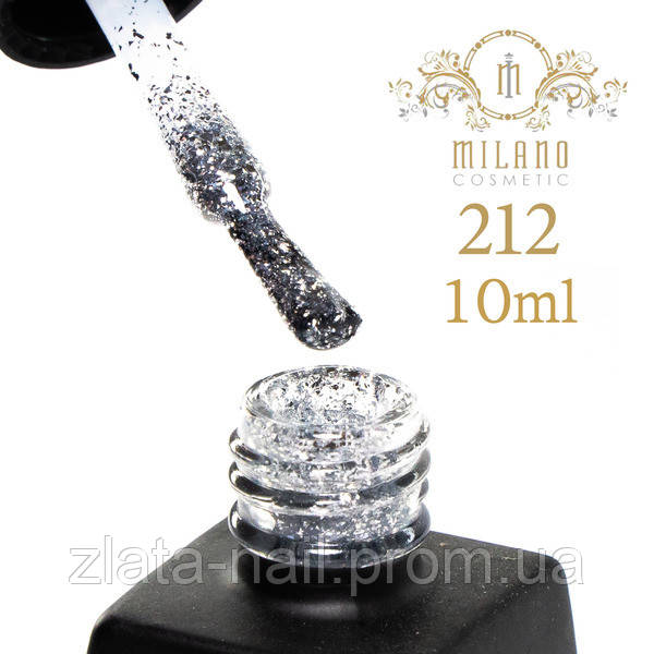 Гель лак Milano 10 ml № 212