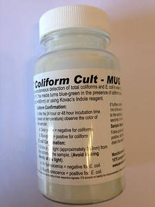 Тест на кишкову паличку (E.coli) у воді Coliform Cult (MUG) WaterWorks™ EZ (США).