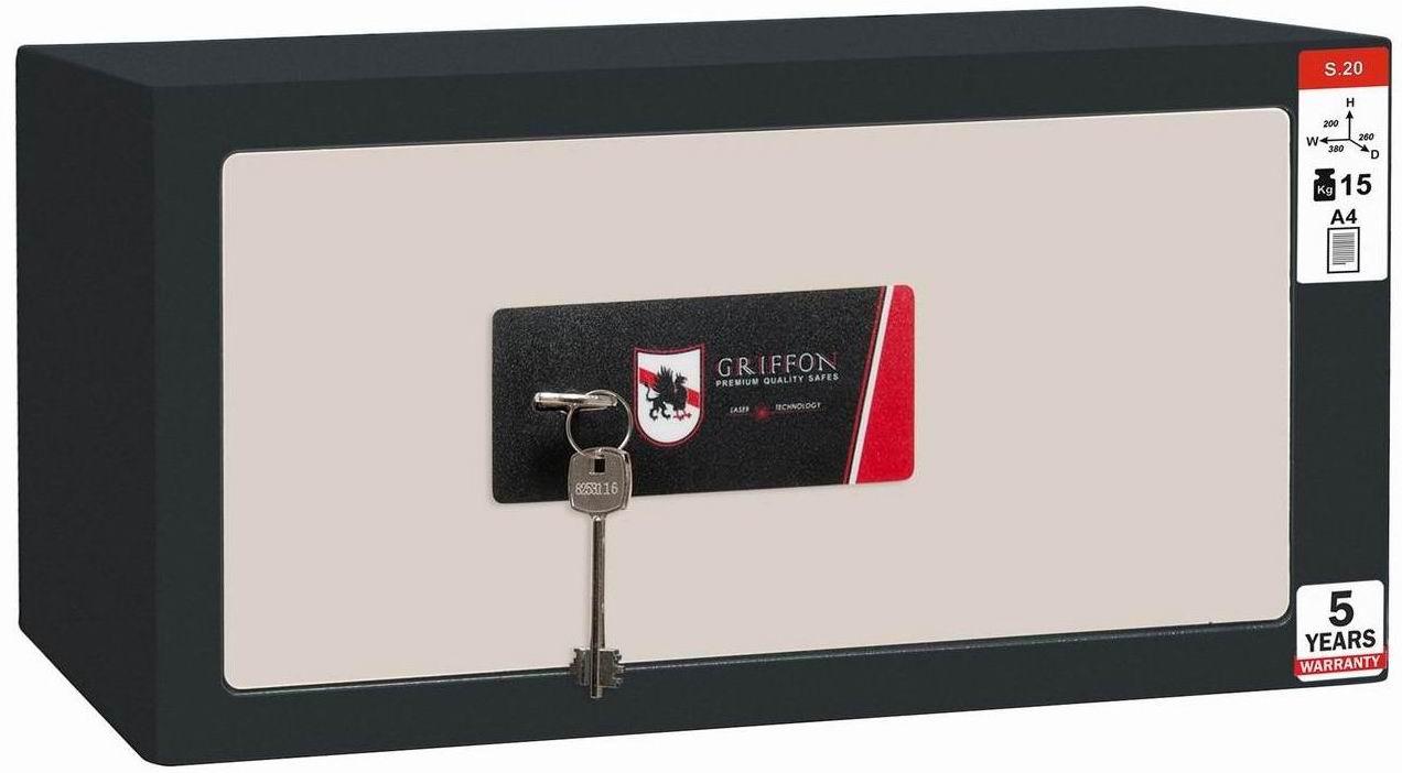 Сейф Griffon S. 20.K меблевий 200(в)х380(ш)х260(гл)