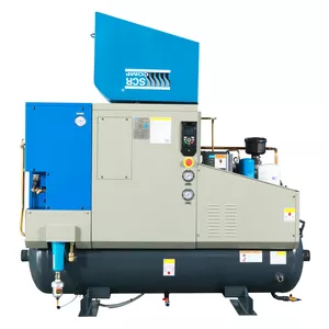 Гвинтовий компресор 7,5 кВт, 7-10 барів SCR 10 CPM/CWD
